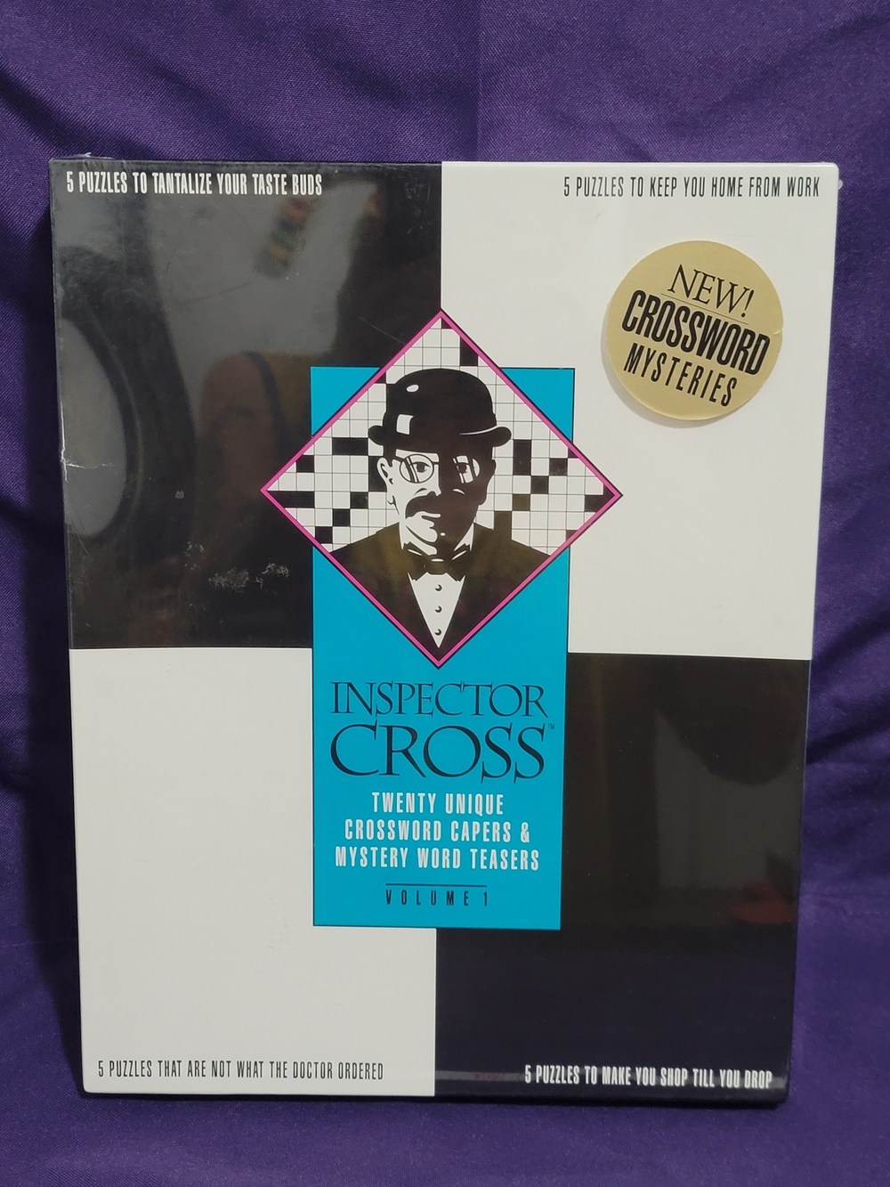 Crossword Mysteries - Blue/Black Cover